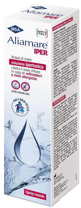 Aliamare Iper Acqua di Mare Soluzione Ipertonica Spray 125 ml